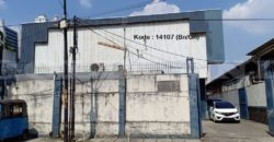 KODE :14107(Bn/Gn) Gudang Dijual Sunter, Luas 1.320 Meter, Jakarta Utara