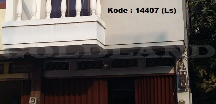 Kode: 14407(Ls), Ruko Dijual Taman Palem Lestari, Hadap Barat Laut, Luas 4×16 meter(64 meter), Jakarta Barat