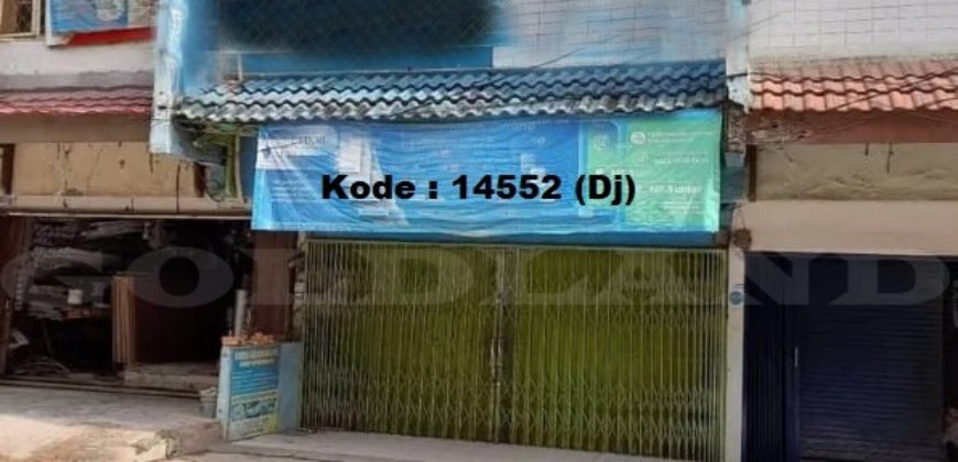KODE :14552(Dj) Ruko Disewa Sunter, Luas 4,5×18 Meter, Sunter, Jakarta Utara