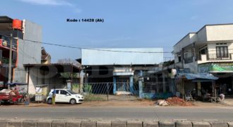 KODE :14428(Ak) Gudang Dijual Bekasi, Luas 2,561 Meter, Lemah Abang, Bekasi