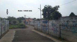 Kode : 14520 (Ad), Dijual Tanah Cilandak Timur, Luas 5.760 meter (112×51.5 m2), Pasar Minggu, Jakarta Selatan