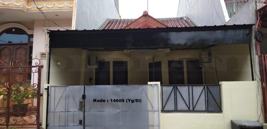 Kode : 14605  (Yg/Si), Rumah Disewa Sunter, Luas 108 meter (6×18 m2), Jakarta Utara