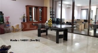 Kode : 14651 (Sm/Br), Rumah dijual Lodan timur, Luas 175 meter (7×25 m2), Ancol, Jakarta Utara