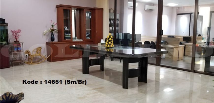 Kode : 14651 (Sm/Br), Rumah dijual Lodan timur, Luas 175 meter (7×25 m2), Ancol, Jakarta Utara