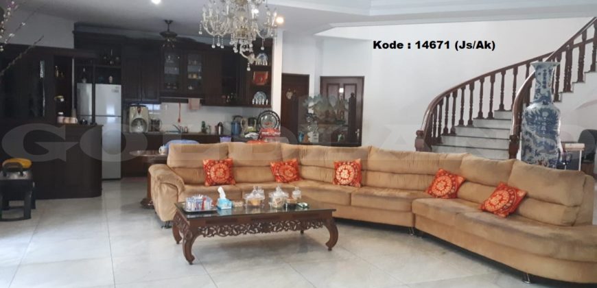 Kode : 14671 (Js/Ak), Rumah Dijual Kedoya Palma, Luas 625 meter (24×26 m2) ,Jakarta Barat