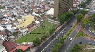 Kode :14690 (Br), tanah Dijual gunung sahari, Luas 1.857 meter ( 60×30 m2), jakarta Pusat