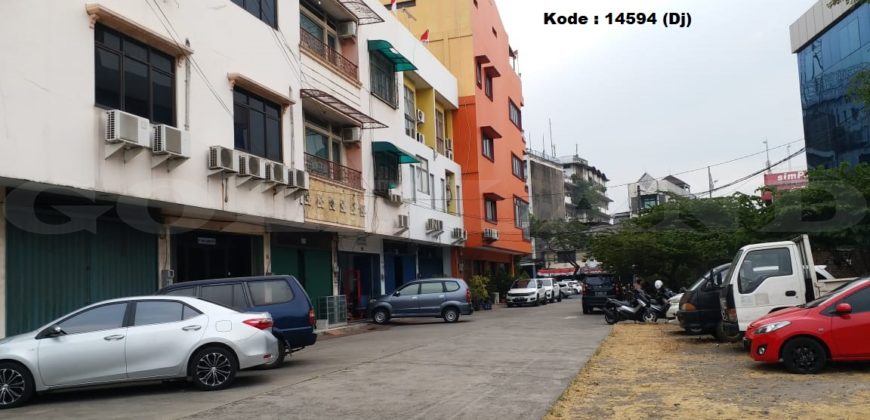 KODE :14594(Dj) Ruko Dijual/Disewa Kramat, Luas 4,5×14 Meter, Jakarta Pusat