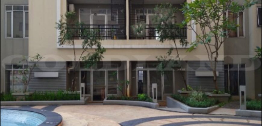 KODE :15247(Yg/Si) Townhouse Apartemen Maple, Luas 14×15 Meter, Jakarta Utara