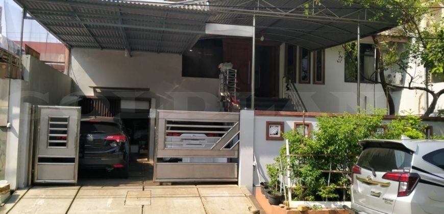 KODE :15119(Yo) Rumah Dijual Ancol, Semi Furnish, Luas 13×20 Meter, Jakarta Utara