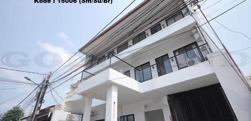 Kode: 15006(Sm/Su/Br), Rumah Dijual Tanjung Gedong Raya, Hadap Utara, Luas 12×20, Jakarta Barat