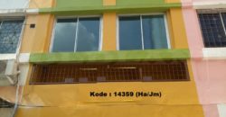 KODE :14359(Ha/Jm) Ruko Disewa Cempaka Mas, Luas 4,5×17 Meter, Jakarta Pusat