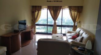 KODE :10199(Li) Apartemen Dijual Taman Anggrek, Full Furnish, Luas 88 Meter, Jakarta Barat