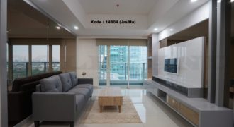 KODE :14804 (Jm/Ha) Apartemen Disewa The Kensington Kelapa Gading,  Luas 63.31 Meter, Jakarta Utara