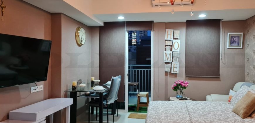 KODE :14739(Jn) Apartemen Dijual/Disewa Springhill, Furnish, Luas 40 Meter, Jakarta Pusat
