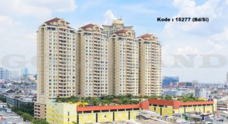 KODE :15277(Bd/Si) Apartemen Dijual Pesona Bahari, Full Furnish, Luas 55 Meter, Jakarta Pusat