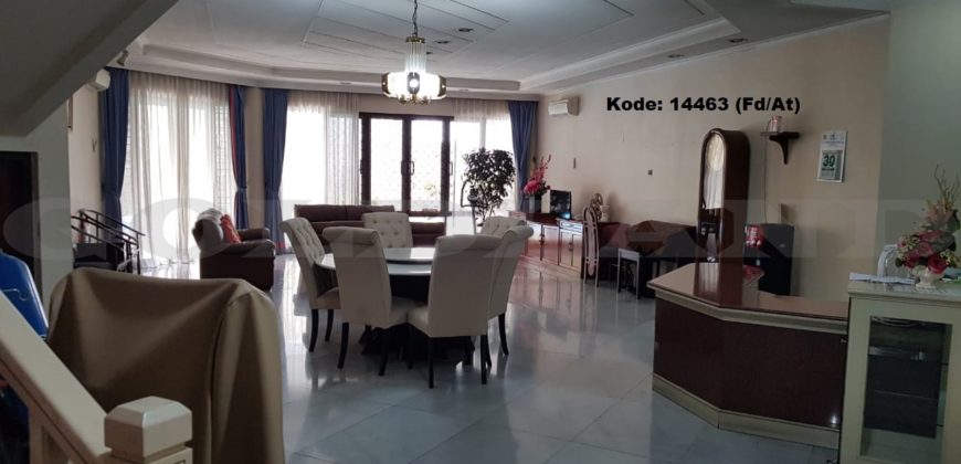 Kode: 14463(Fd/At), Rumah Dijual Sunter, Hadap Selatan, Luas 1000 meter, Jakarta Utara