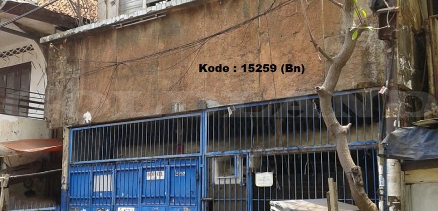 Kode: 15259(Bn), Rumah Dijual Mangga Besar, Luas 122 meter, Jakarta Barat