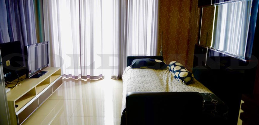 KODE :15275(Bd/Si) Apartemen Dijual Ancol Mansion, Full Furnish, Luas 66 Meter, Jakarta Utara