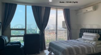 KODE :15149(Yg/Si) Apartemen Dijual Ancol Mansion, Full Furnish, Luas 50 Meter, Jakarta Utara