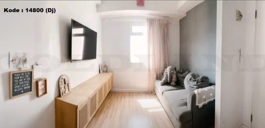 KODE :14800(Dj) Apartemen Dijual Grand Emerald, Full Furnish, Luas 35 Meter, Jakarta Utara