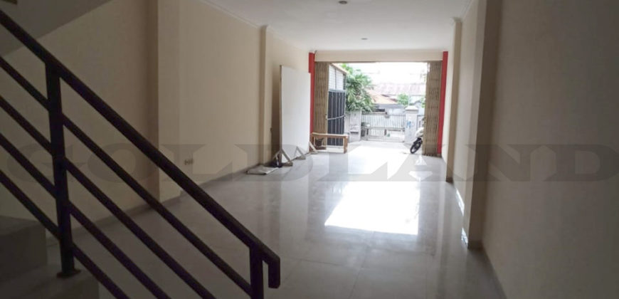 KODE :15497(Dj) Ruko Dijual/Disewa Ancol Selatan, Luas 5×19 Meter, Jakarta Utara