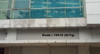 Kode: 15515(Si/Yg), Ruko Dijual/Sewa Kemayoran, Hadap Timur, Luas 5×15 meter(75 meter), Jakarta Pusat