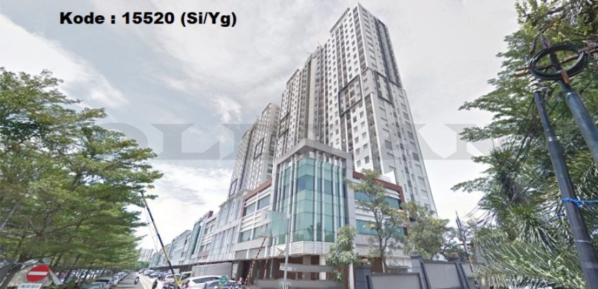 Kode: 15520(Si/Yg), Apartemen Dijual/Disewa Sunter Icon, Luas 45 meter, jakarta Utara
