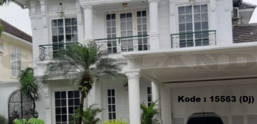 Kode: 15563(Dj), Rumah Dijual BSD serpong, Hadap Timur, Luas 330 meter, Tangerang, banten