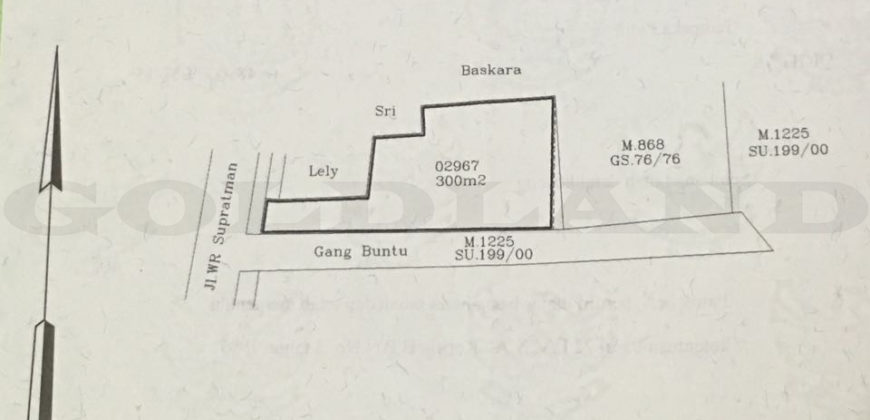 Kode : 15539 (Si/Yg), Tanah Dijual Ciputat, Luas 4.050 meter, Tangerang, Banten