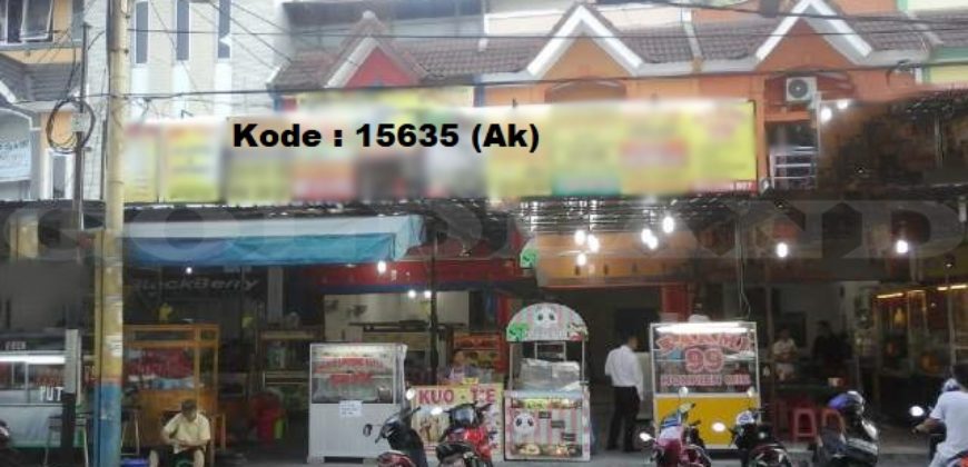 Kode:15635(Ak), Ruko Dijual/Disewa Taman Palem Lestari, Luas 9×15 meter, Cengkareng, Jakarta Barat