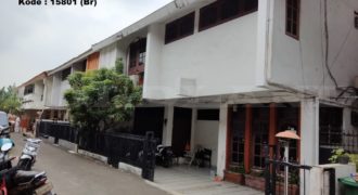 Kode : 15801 (Br), RUmah Disewa Gunung sahari, Luas 190 meter (10×19 m2), Jakarta Pusat