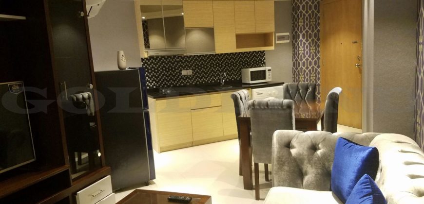 KODE :15683(Si/Yg) Apartemen Disewa The Mansion, Luas 62 Meter, Jakarta Pusat