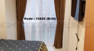 KODE :15820(Br/Fd) Apartemen Dijual/Disewa The Mansion, Luas 31 Meter, Jakarta Pusat