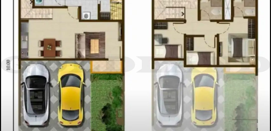 Kode : 15766 (Dj), Rumah Dijual PIK, Luas 80 meter (8×10 m2), Jakarta Utara