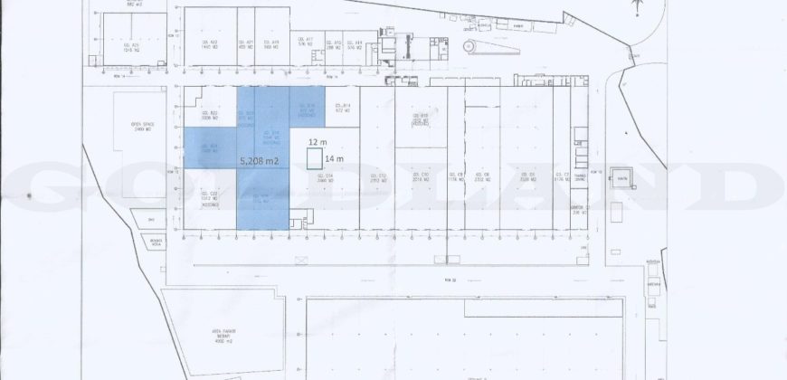 Kode : 16185(Bn/Jm), Disewa Gudang Cakung, Luas 20 HA, Jakarta Timur