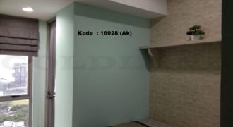 Kode : 16028 (Ak), Dijual apartment Green lake, Luas 21 meter, Jakarta Utara