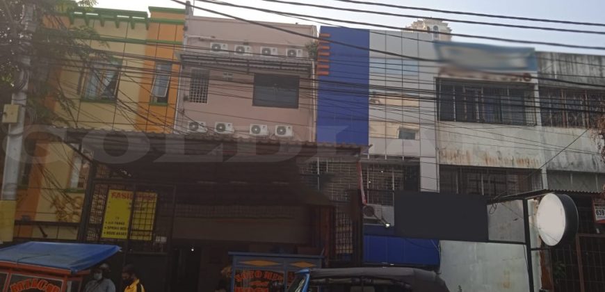 Kode : 16166 (Si/Ap), Dijual Ruko Gajah mada, Luas 110 meter (5.5 x 20 m2), Jakarta  Barat