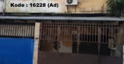 Kode: 16228(Ad), Ruko Dijual Krekot Bunder, Hadap Barat, Luas 8×14 meter(112 meter), Jakarta Pusat