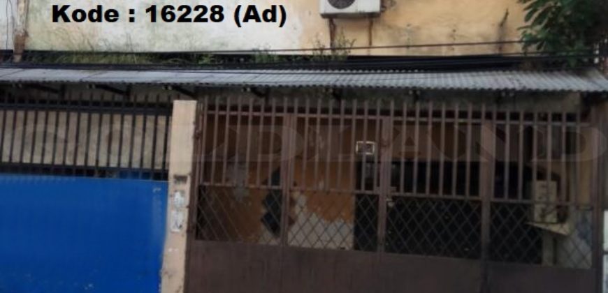 Kode: 16228(Ad), Ruko Dijual Krekot Bunder, Hadap Barat, Luas 8×14 meter(112 meter), Jakarta Pusat