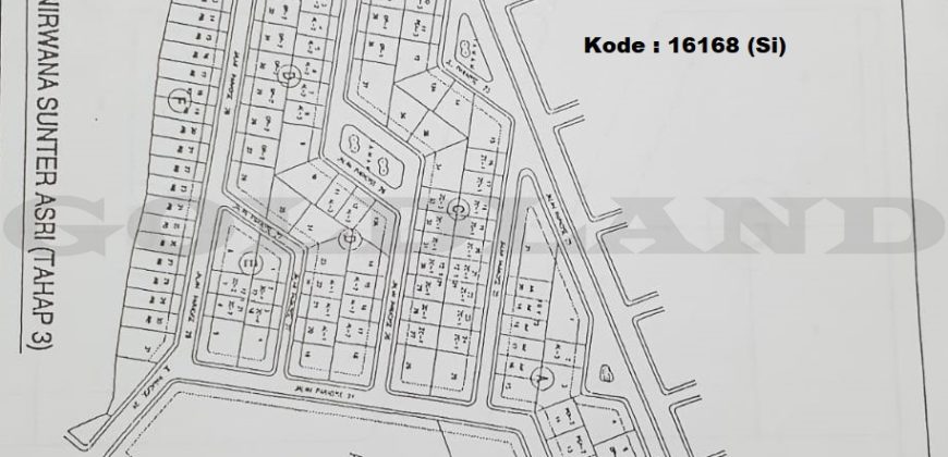 Kode : 16168 (Si0, Dijual Tanah Sunter, Luas 532 meter, Jakarta utara