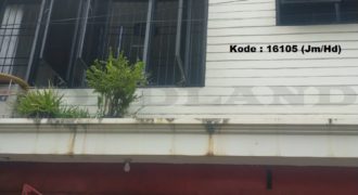 Kode: 16105(Jm/Ha), Ruko Disewa Samanhudi, Luas 6,5×15 meter(97,5 meter), Jakarta Pusat