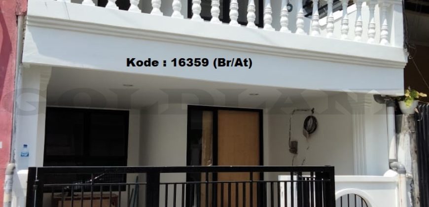 Kode: 16359(Br/At), Rumah Disewa Sunter, Hadap Timur, Luas 4, 5×15 meter(67, 5 meter), Jakarta Utara