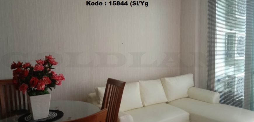 Kode: 15844(Si/Yg), Apartemen Disewa Thamrin Residence, Tipe 2 Kamar Tidur, Jakarta Selatan