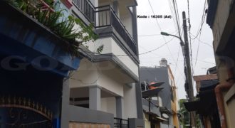 Kode: 16305(Ad), Rumah Dijual Sunter, Hadap Barat, Luas 8×11 meter(88 meter), Jakarta Utara