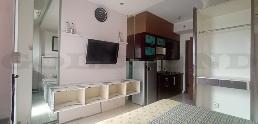 KODE :16378(Su) Apartemen Dijual Maple Park, Full Furnish, Luas 24 Meter, Jakarta Pusat