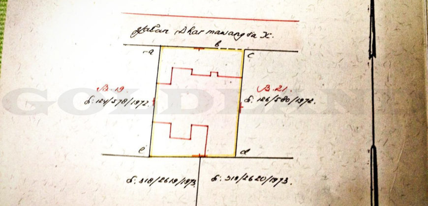 Kode: 16041(Js/Ay), Rumah Dijual Kebayoran Baru, Luas 522 meter, Jakarta Selatan