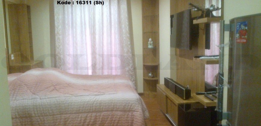Kode: 16311(Sh), Apartemen Dijual Sunter Park View, Tipe Studio, Full Furnish, Jakarta Utara