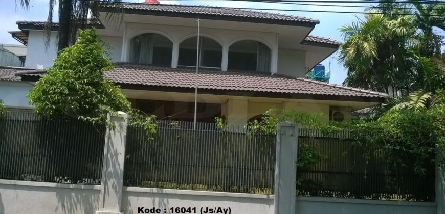 Kode: 16041(Js/Ay), Rumah Dijual Kebayoran Baru, Luas 522 meter, Jakarta Selatan