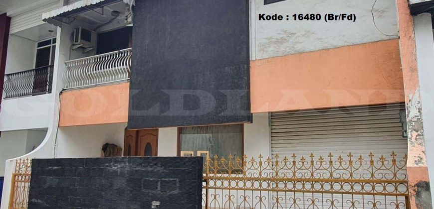 Kode : 16480 (Br/Fd), Disewa rumah Gunung sahari, Luas 160 meter (10×16 m2), Jakarta Pusat