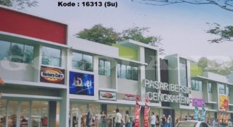 Kode: 16313(Su), Kios Dijual Pasar Modern Cengkareng, Luas 2×3 meter(6 meter), Jakarta Barat